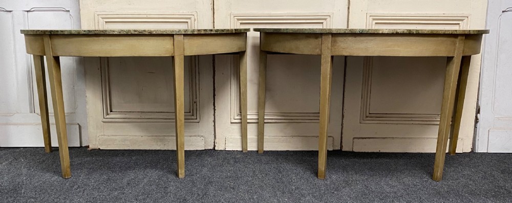 Pair Decorated Console Tables View VII