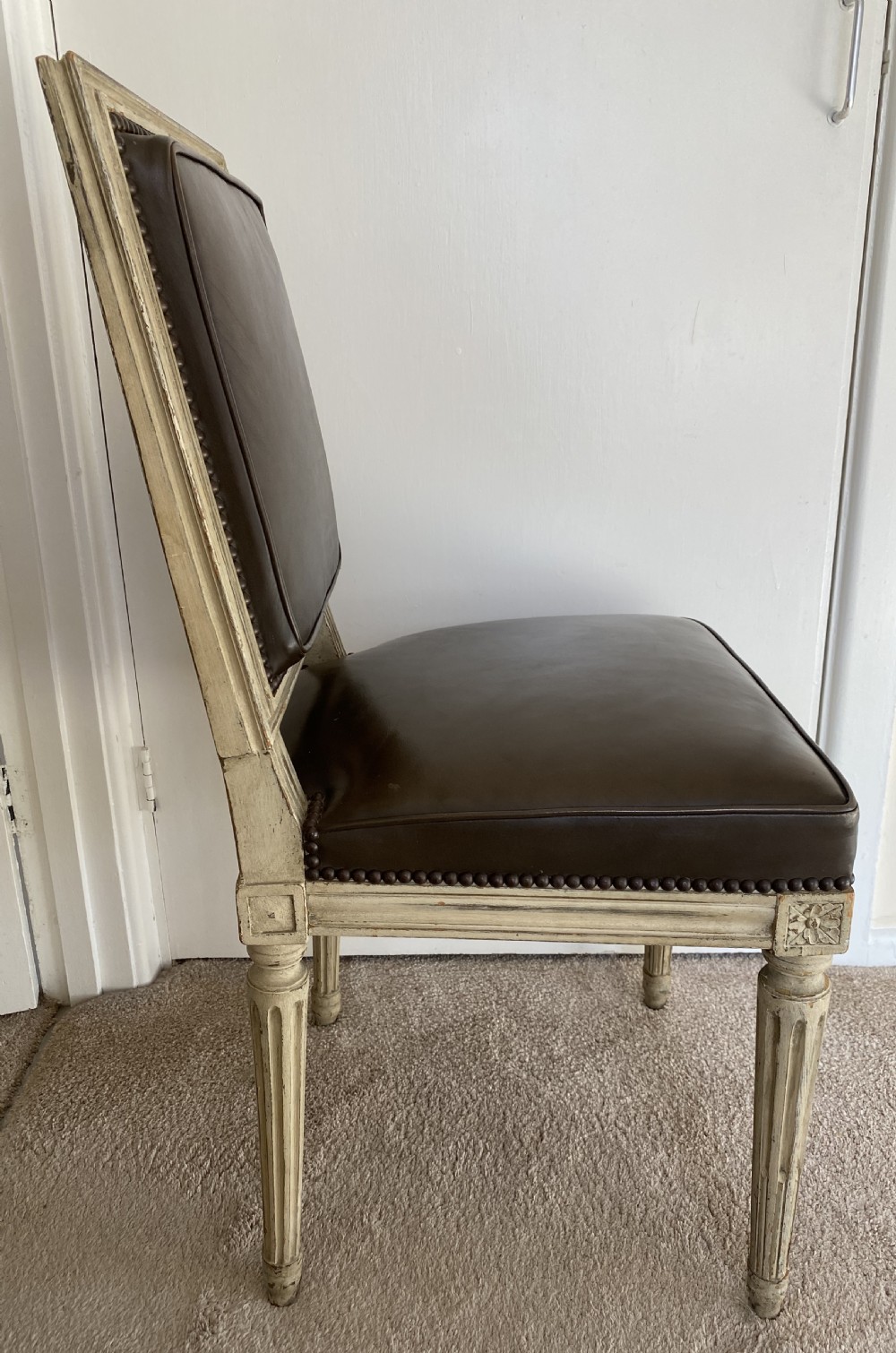 Rare Set of 10 French Dining Chairs View VII