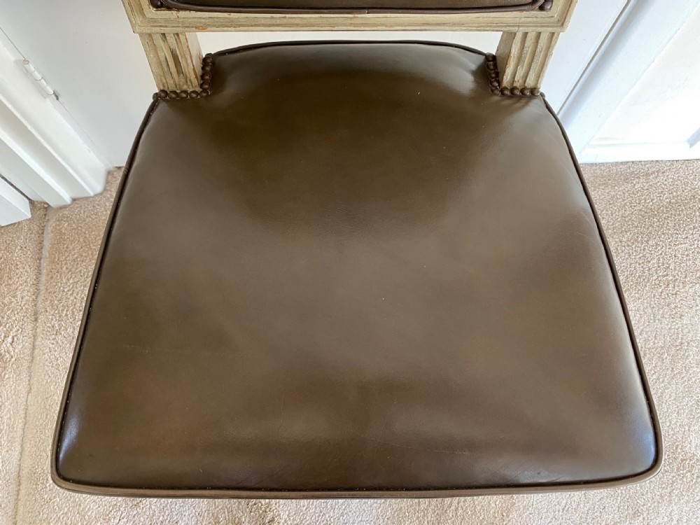Rare Set of 10 French Dining Chairs View X