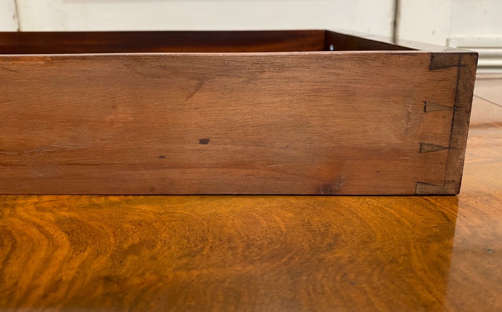 Finest Quality Walnut Sofa Table View XIII