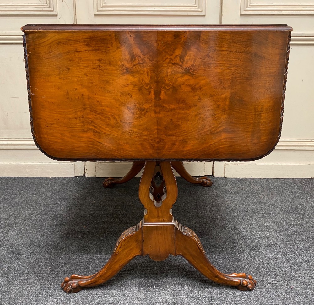 Finest Quality Walnut Sofa Table View XVIII