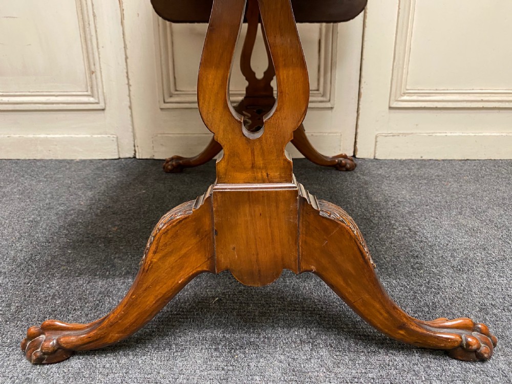 Finest Quality Walnut Sofa Table View XIX
