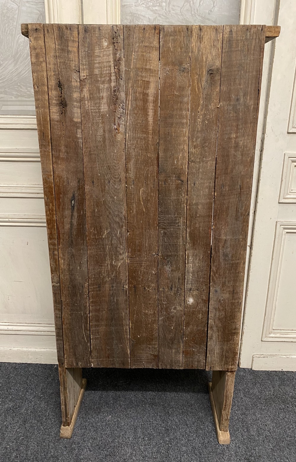 Small Early Oak Primitive Kitchen Dresser View XIV