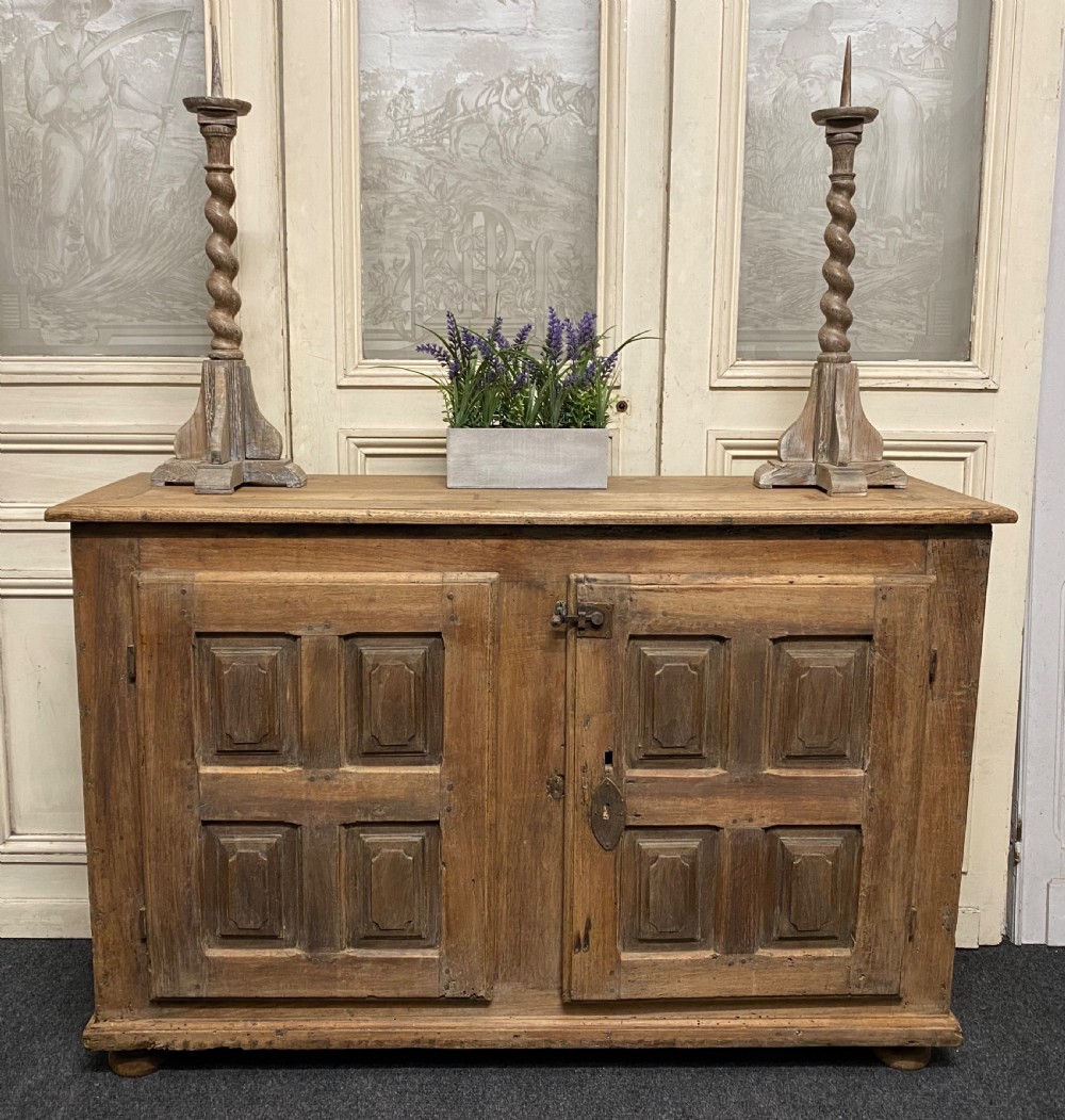 Early Oak French Cupboard Dresser