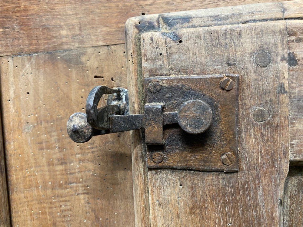Early Oak French Cupboard Dresser View VII