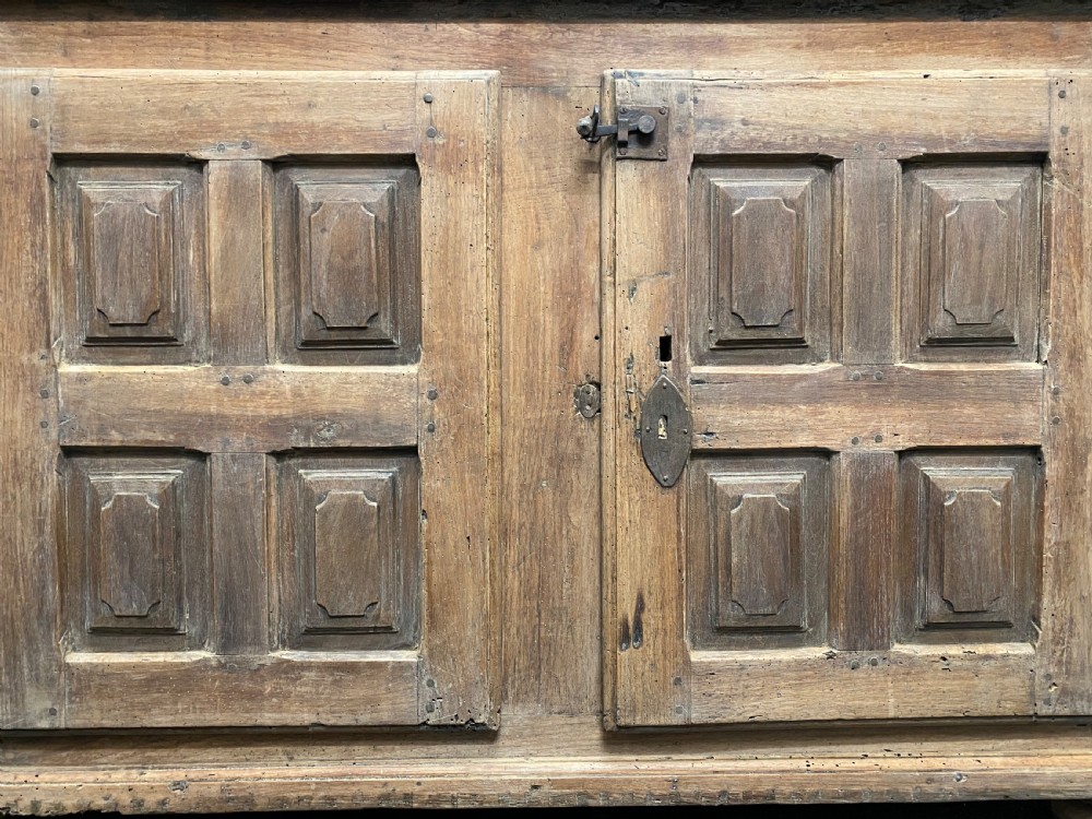 Early Oak French Cupboard Dresser View X