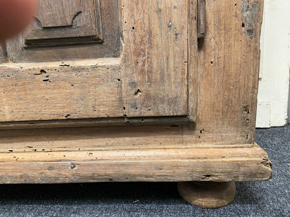 Early Oak French Cupboard Dresser View XI