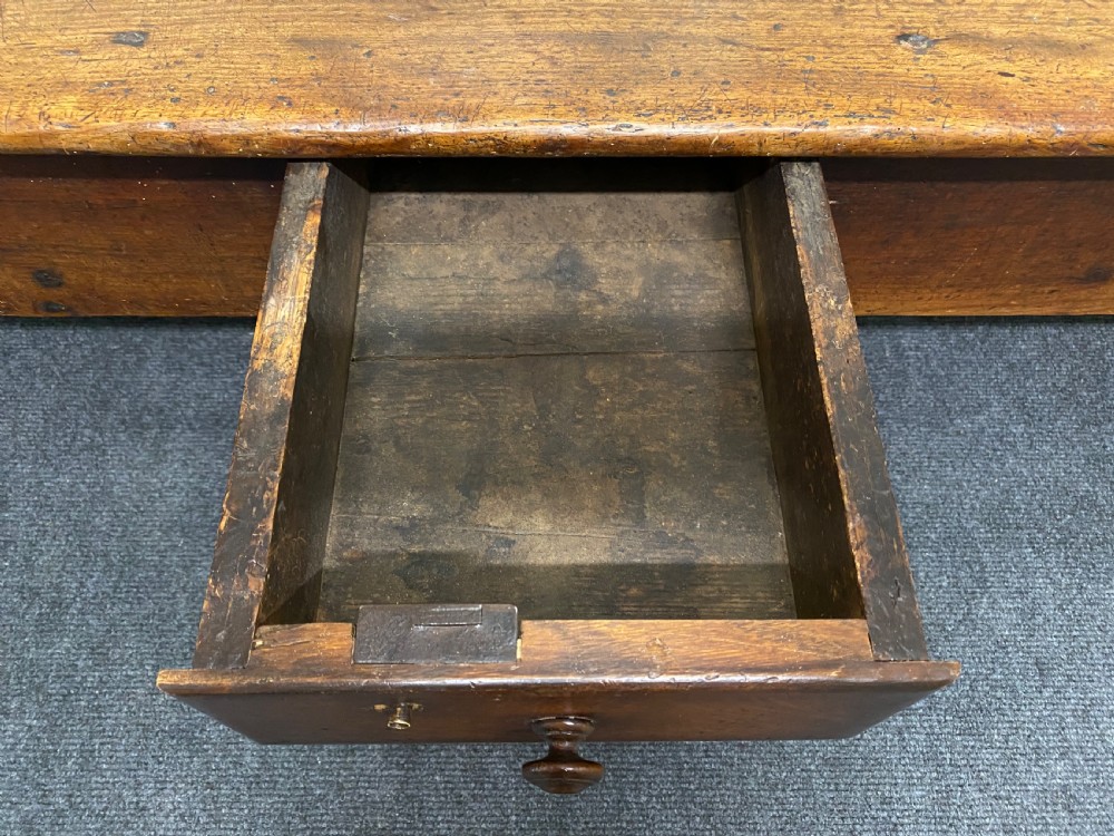 Very Early Long French Farmhouse Table View XVII