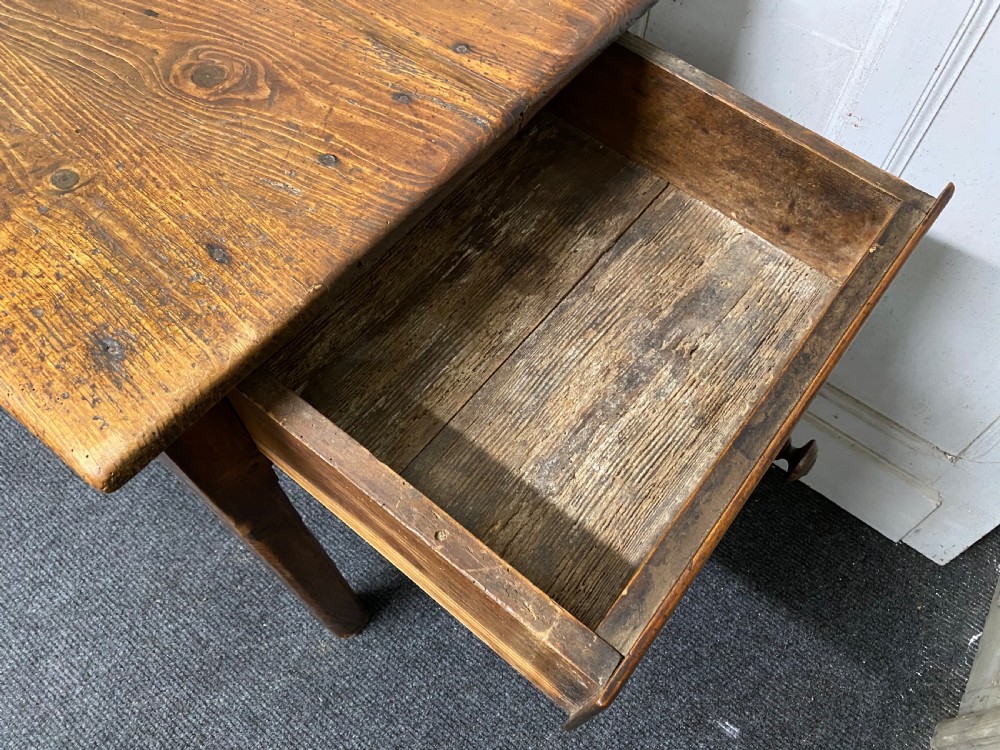 Very Early Long French Farmhouse Table View XVIII