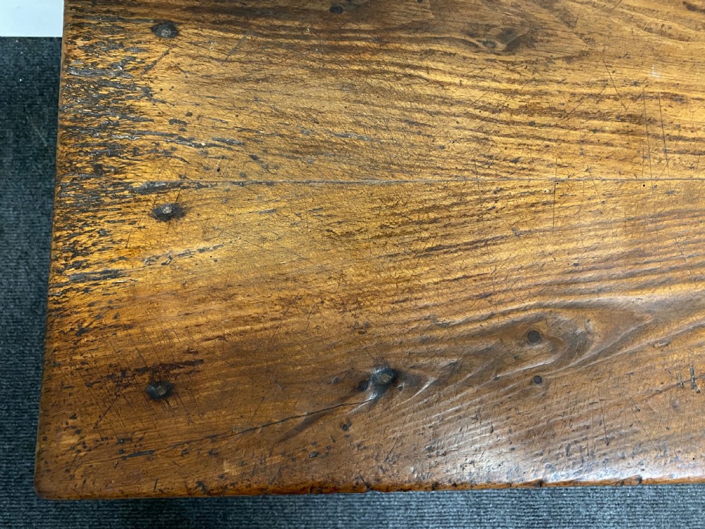 Very Early Long French Farmhouse Table View XXI
