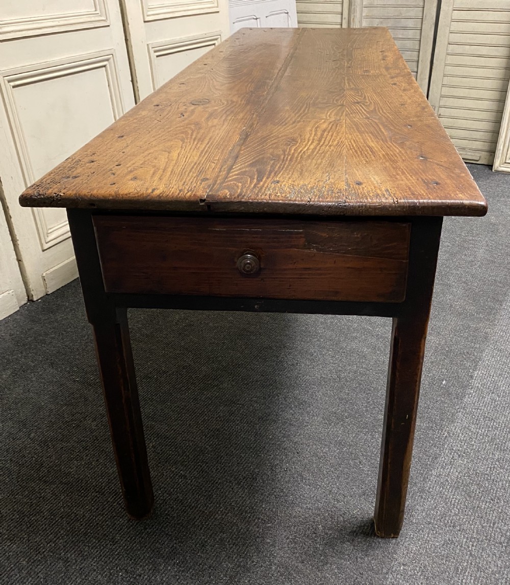 Very Early Long French Farmhouse Table View XXVII