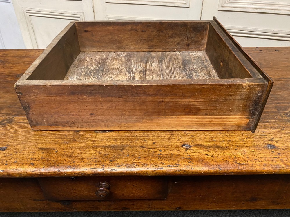 Very Early Long French Farmhouse Table View XXVIII