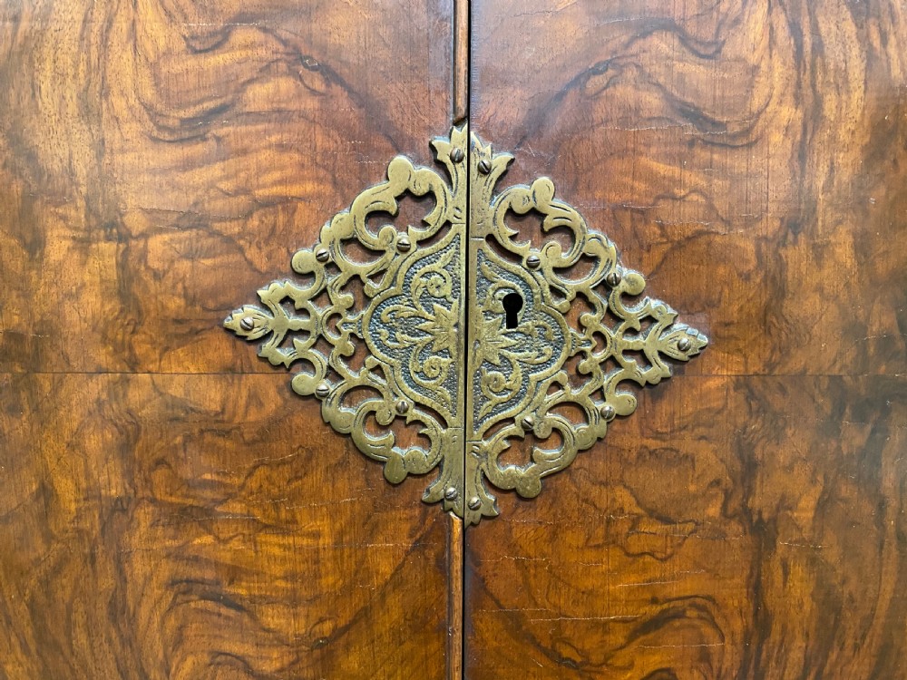  Burr Walnut Cocktail Cabinet View X