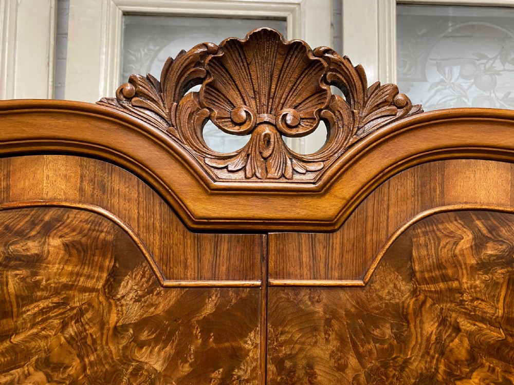 Burr Walnut Wardrobe View II