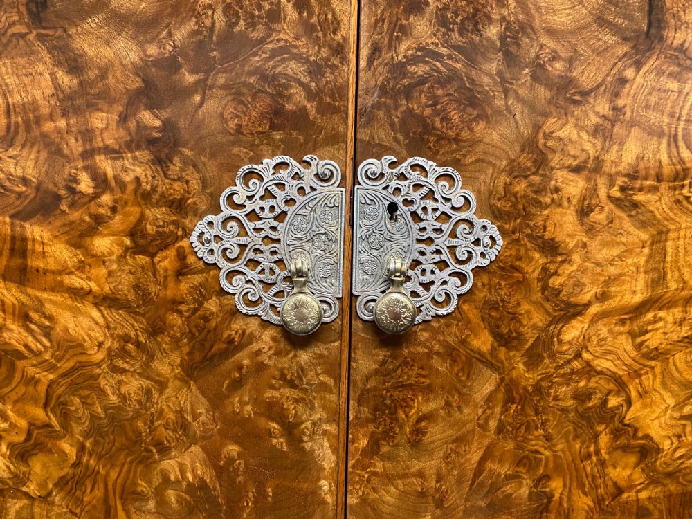 Burr Walnut Wardrobe View III