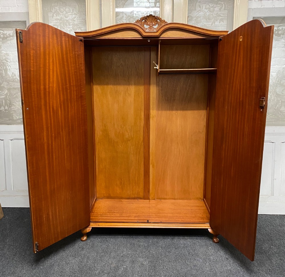Burr Walnut Wardrobe View IV