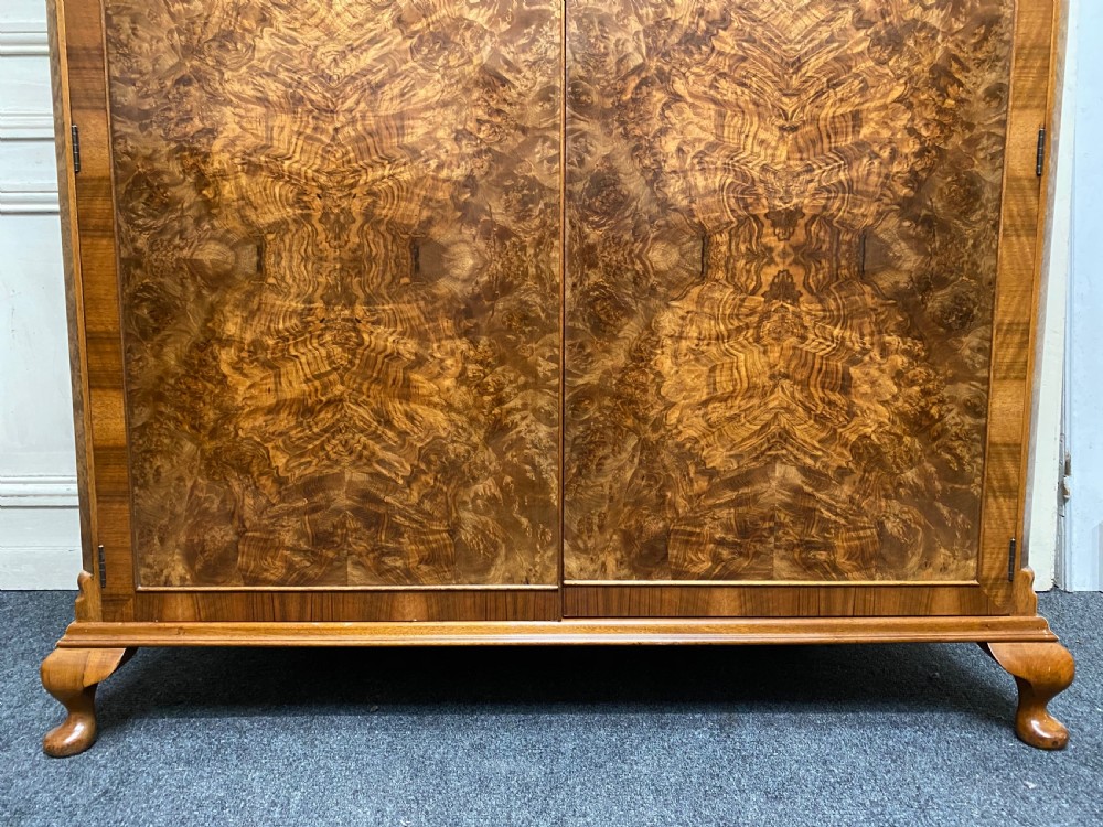 Burr Walnut Wardrobe View VI