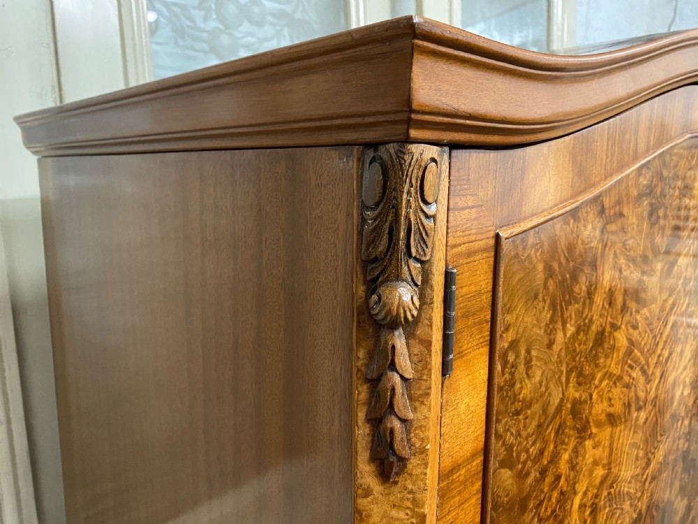 Burr Walnut Wardrobe View VII