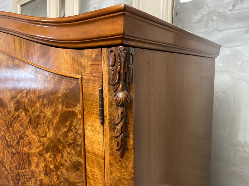 Burr Walnut Wardrobe View VIII