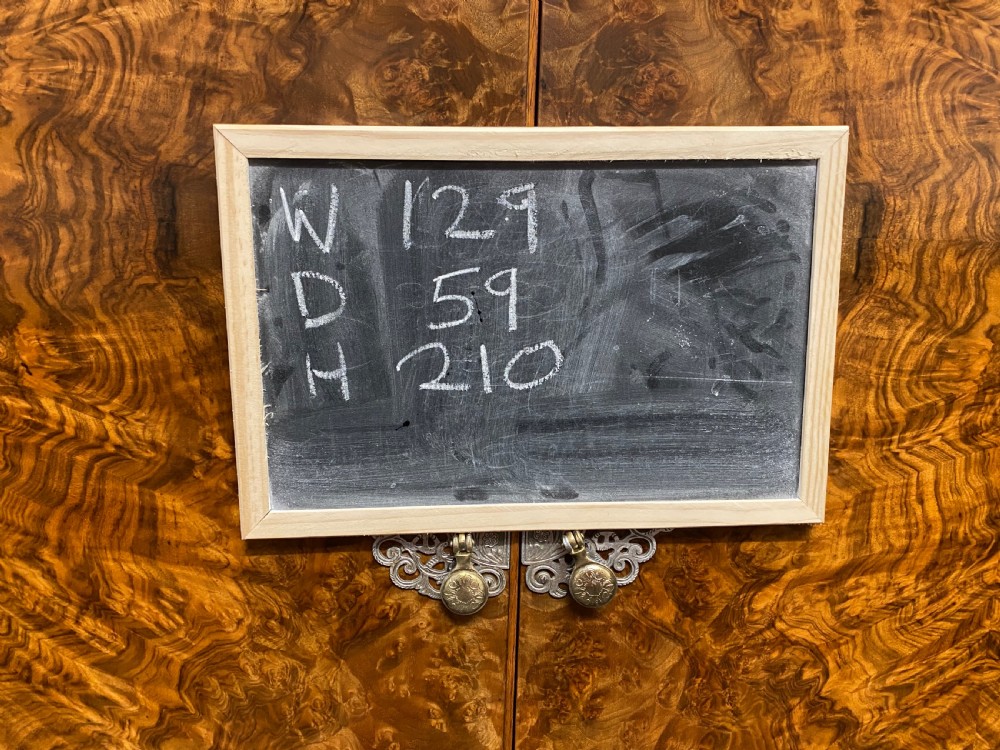 Burr Walnut Wardrobe View XI