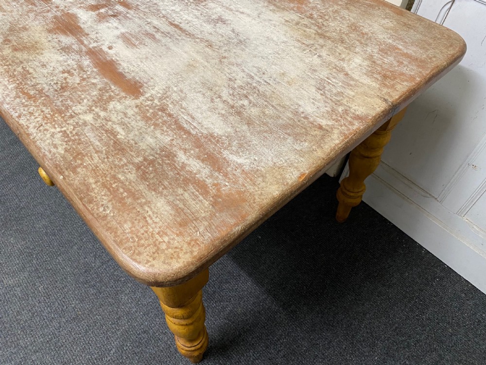 Large Country House Kitchen Dining Table View XIX