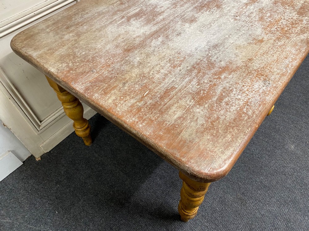 Large Country House Kitchen Dining Table View XX