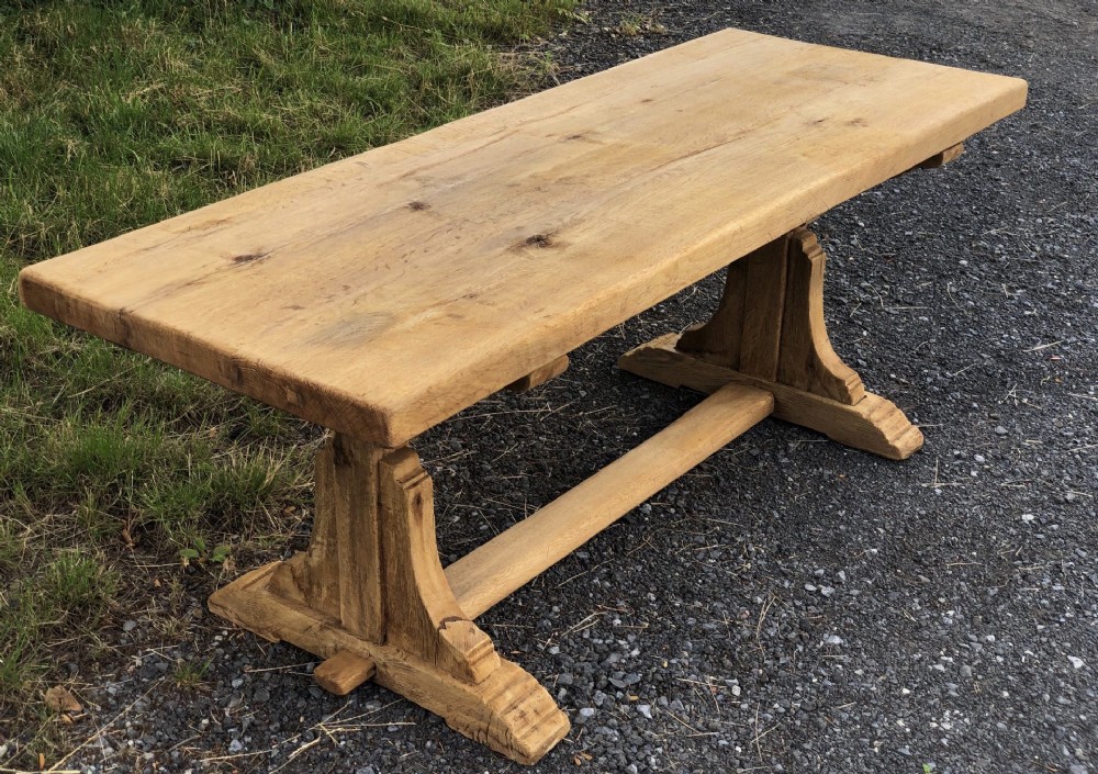 Rustic French Oak Farmhouse Table