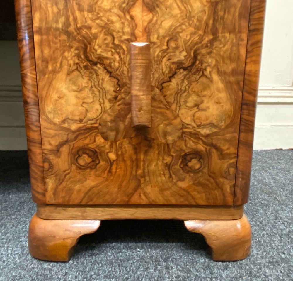 Burr Walnut Art Deco Dressing Table View XX