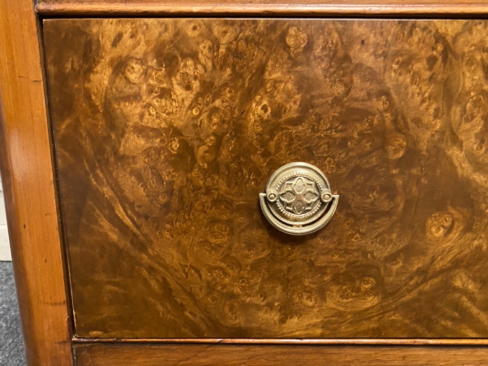 American Burr Walnut Dressing Chest View XIV