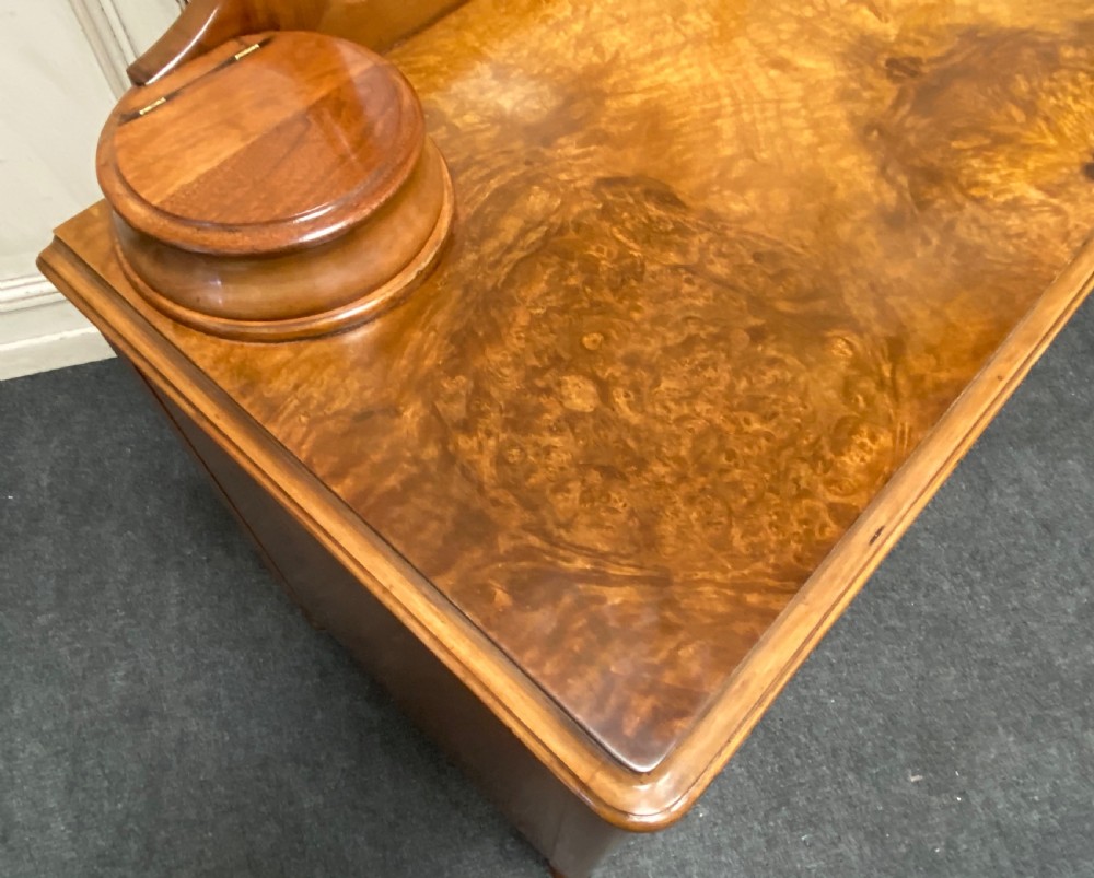 American Burr Walnut Dressing Chest View XXIV