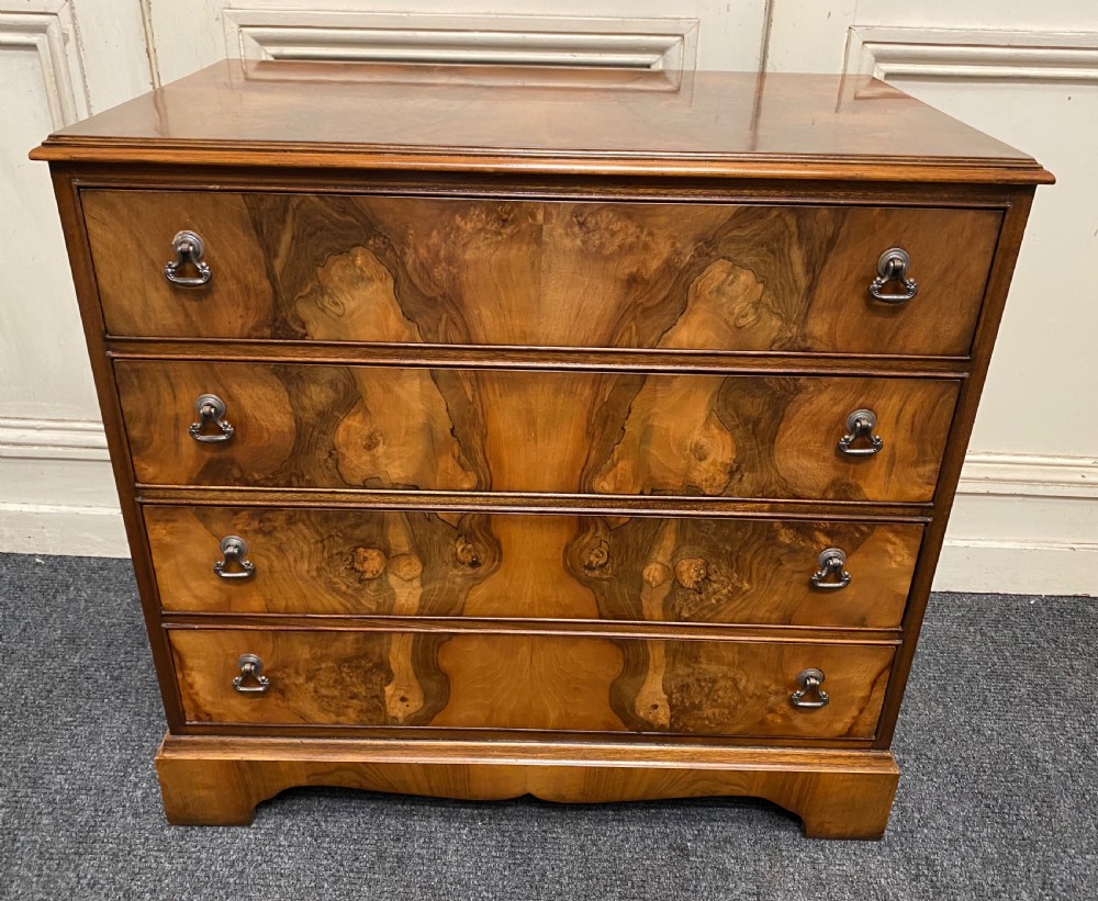 Burr Walnut Chest of Drawers View II