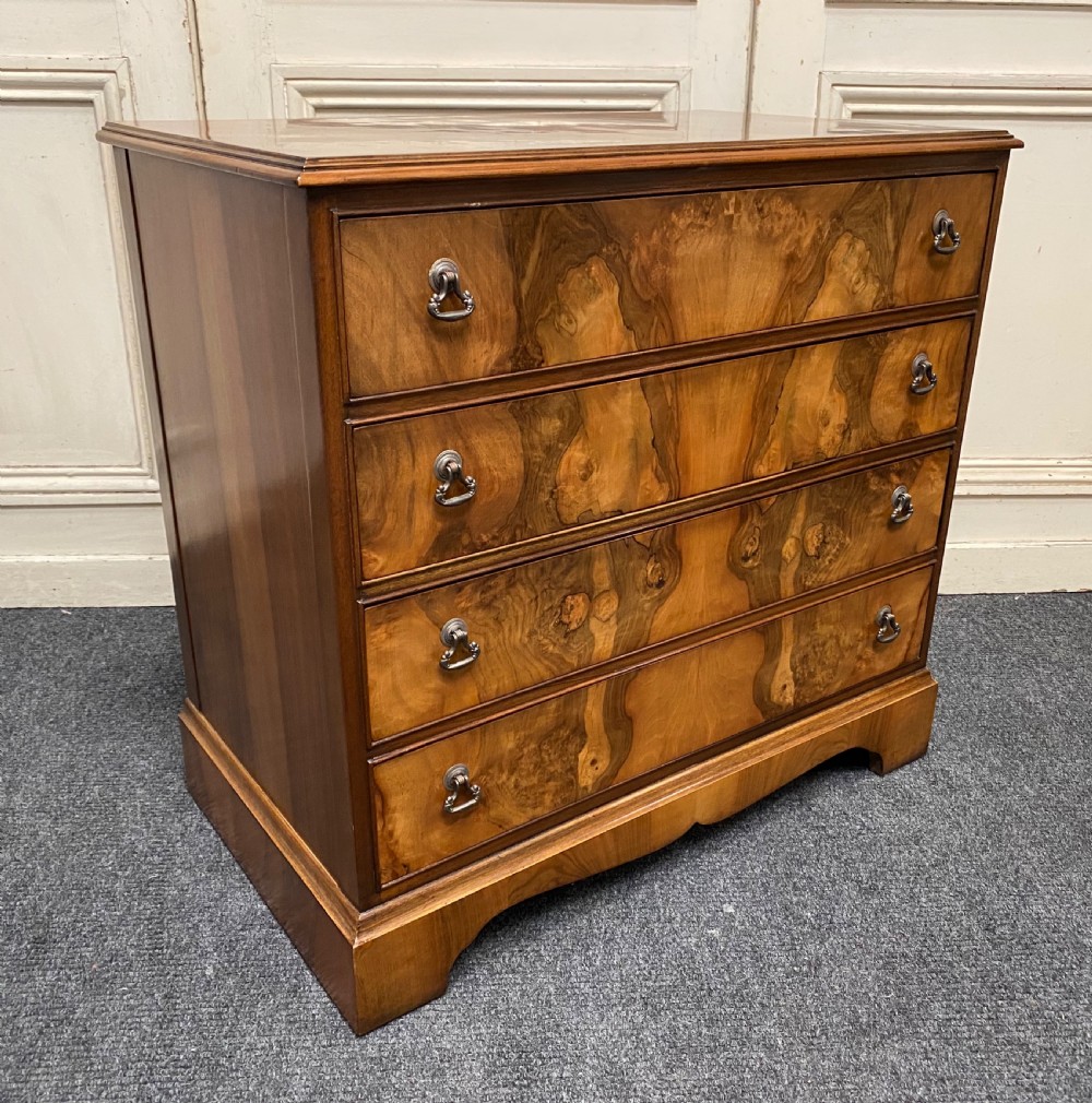 Burr Walnut Chest of Drawers View V