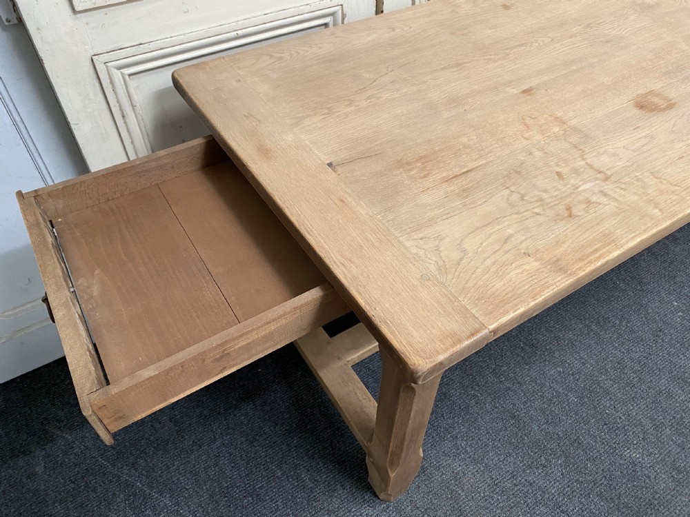 French Bretagne Oak Dining Table  View III