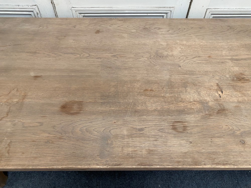 French Bretagne Oak Dining Table  View V