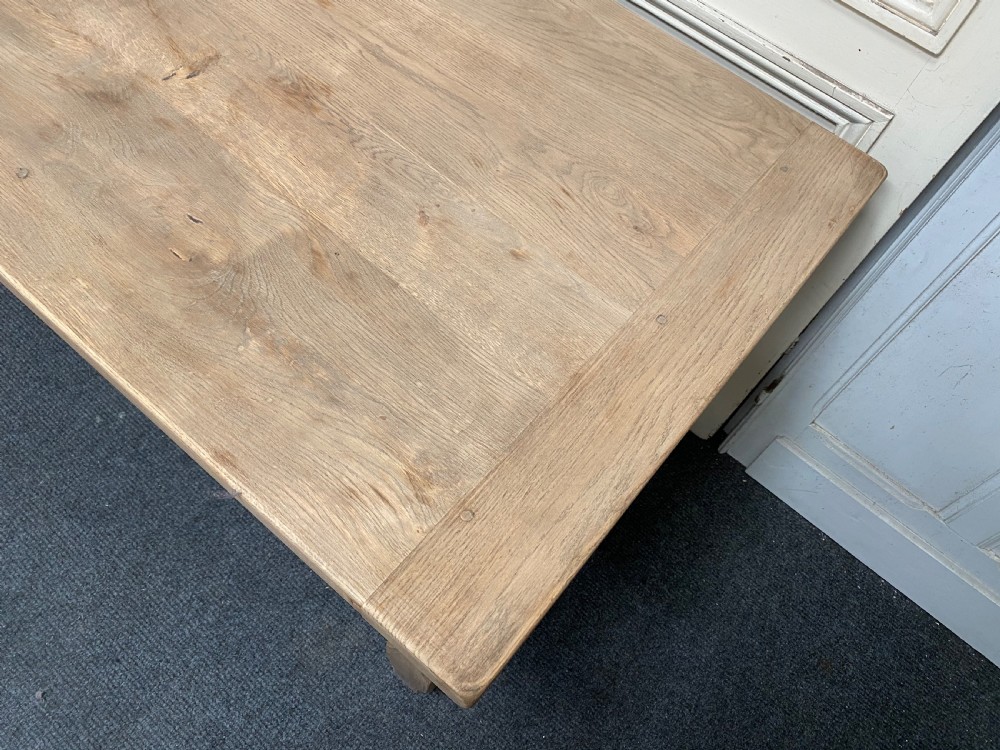 French Bretagne Oak Dining Table  View VI