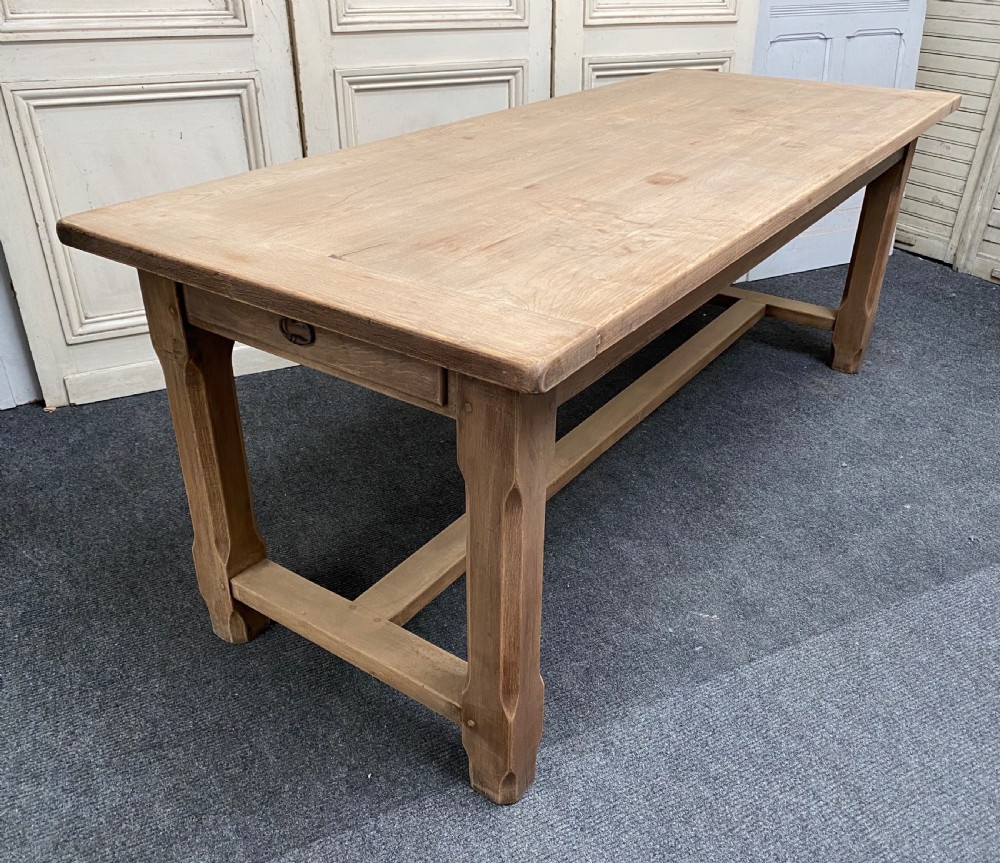 French Bretagne Oak Dining Table  View VIII