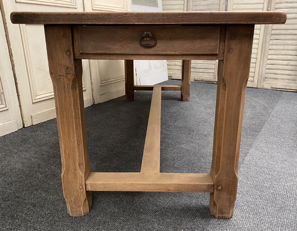 French Bretagne Oak Dining Table  View XI
