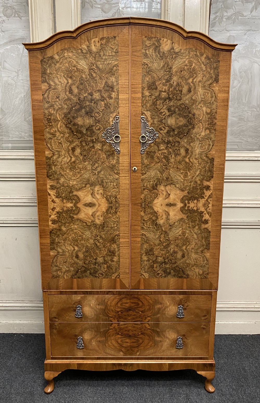 Burr Walnut Wardrobe 