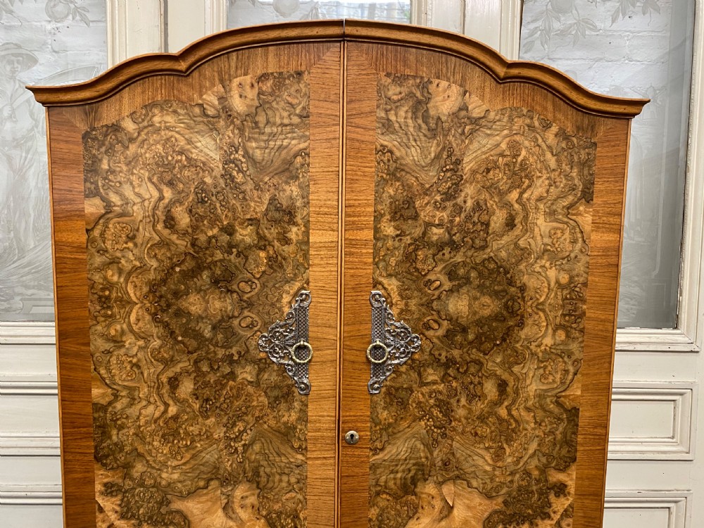 Burr Walnut Wardrobe  View III