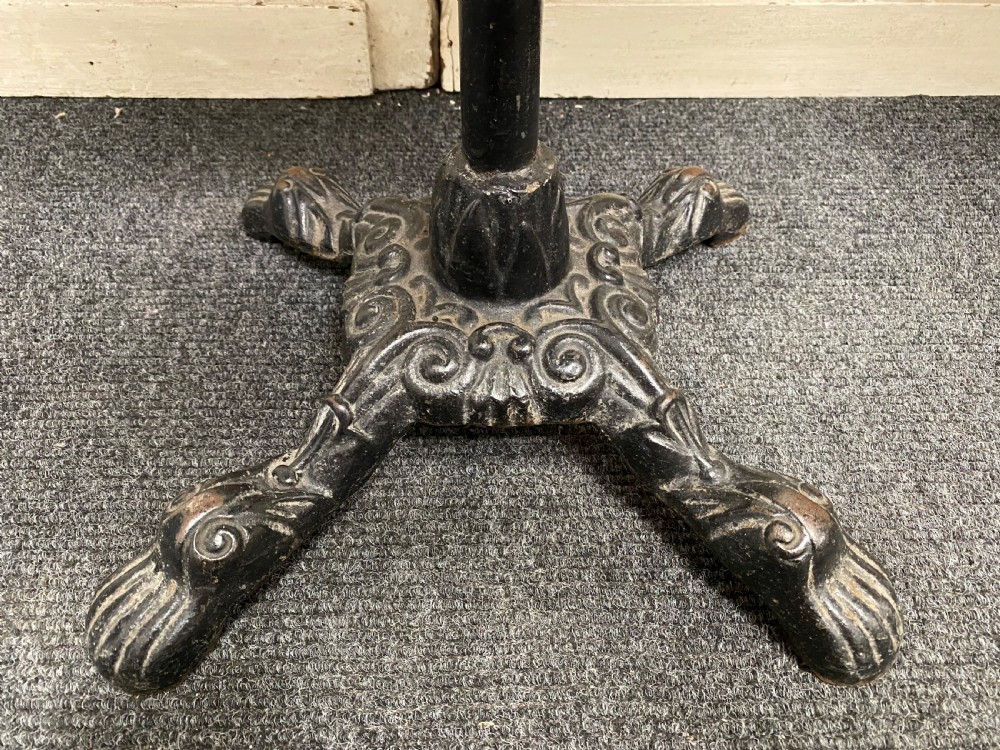 Pair Cast Iron Tables View V
