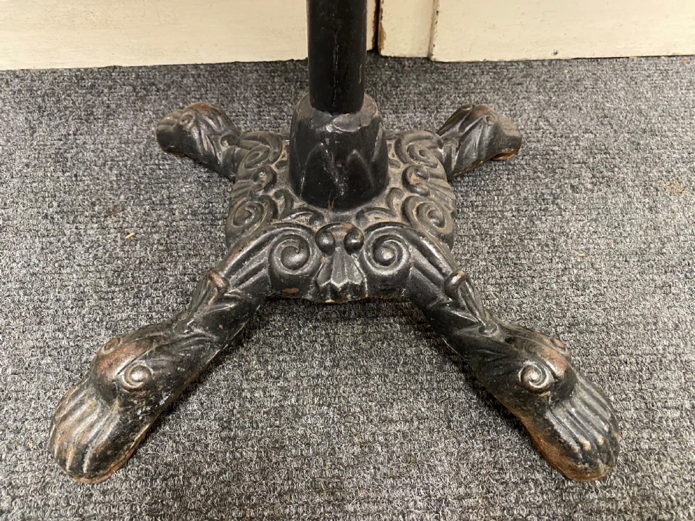 Pair Cast Iron Tables View VII