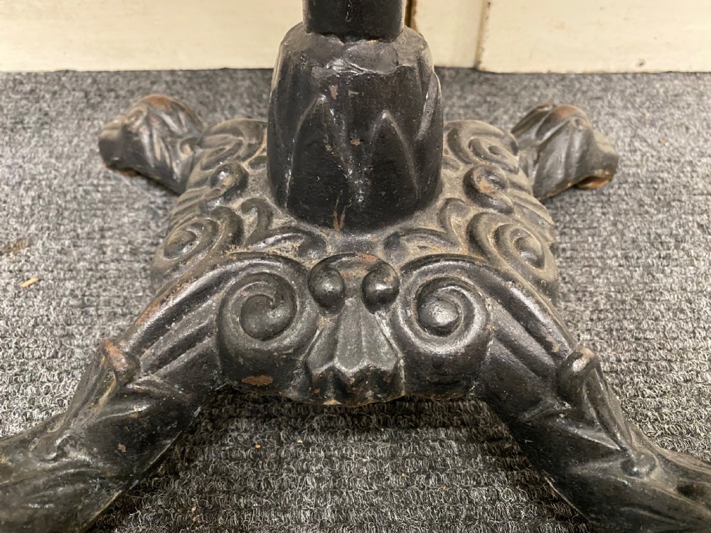 Pair Cast Iron Tables View VIII