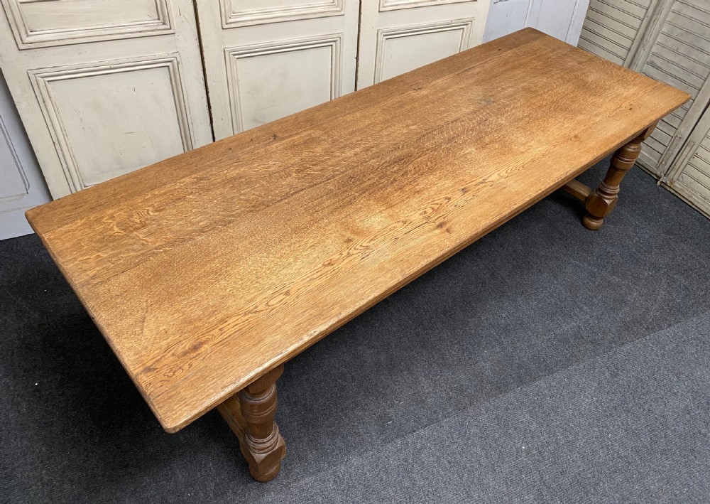 Large French Farmhouse Refectory Dining Table  View II