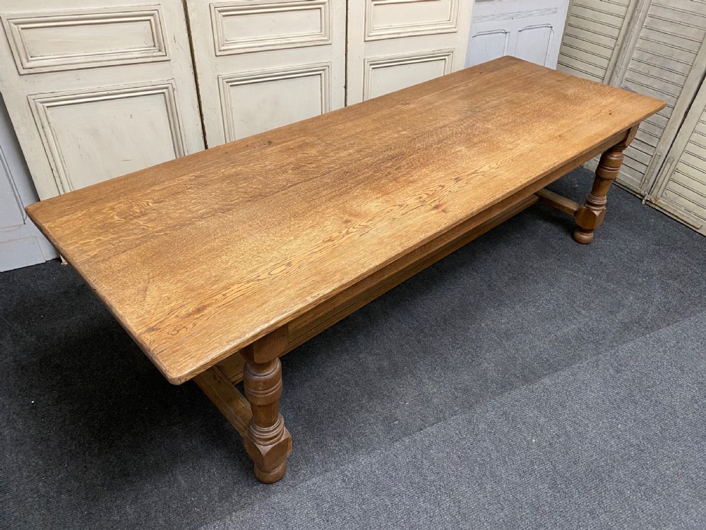 Large French Farmhouse Refectory Dining Table  View III