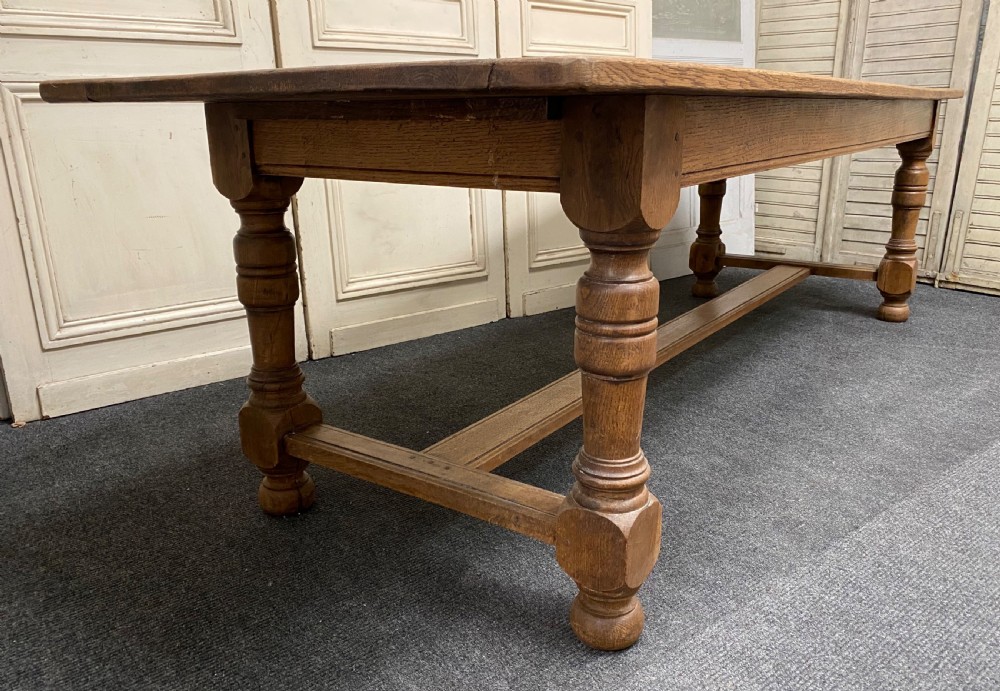 Large French Farmhouse Refectory Dining Table  View IV
