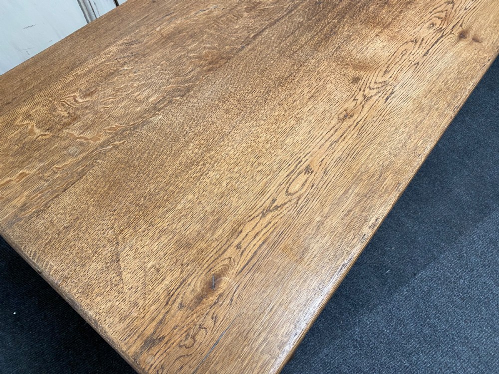 Large French Farmhouse Refectory Dining Table  View VI