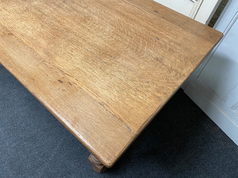Large French Farmhouse Refectory Dining Table  View VII