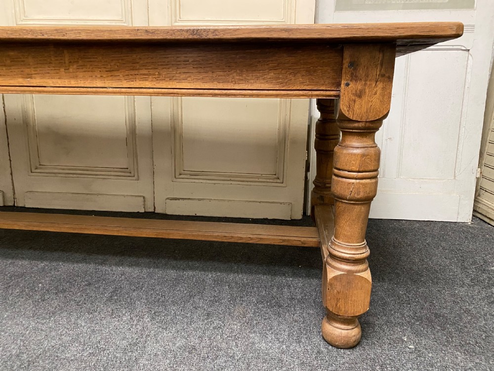 Large French Farmhouse Refectory Dining Table  View X