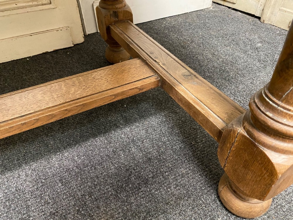 Large French Farmhouse Refectory Dining Table  View XII