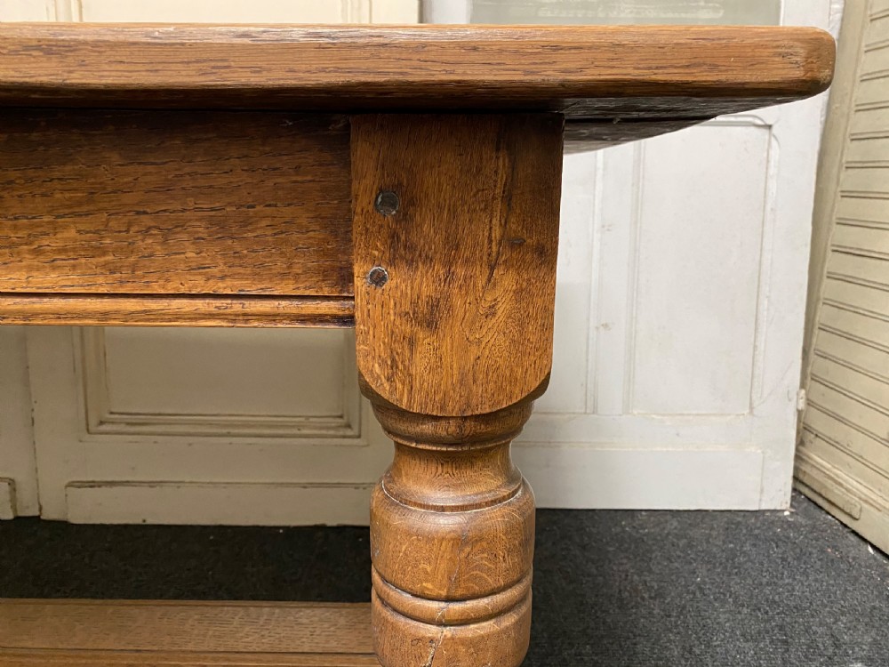Large French Farmhouse Refectory Dining Table  View XIII